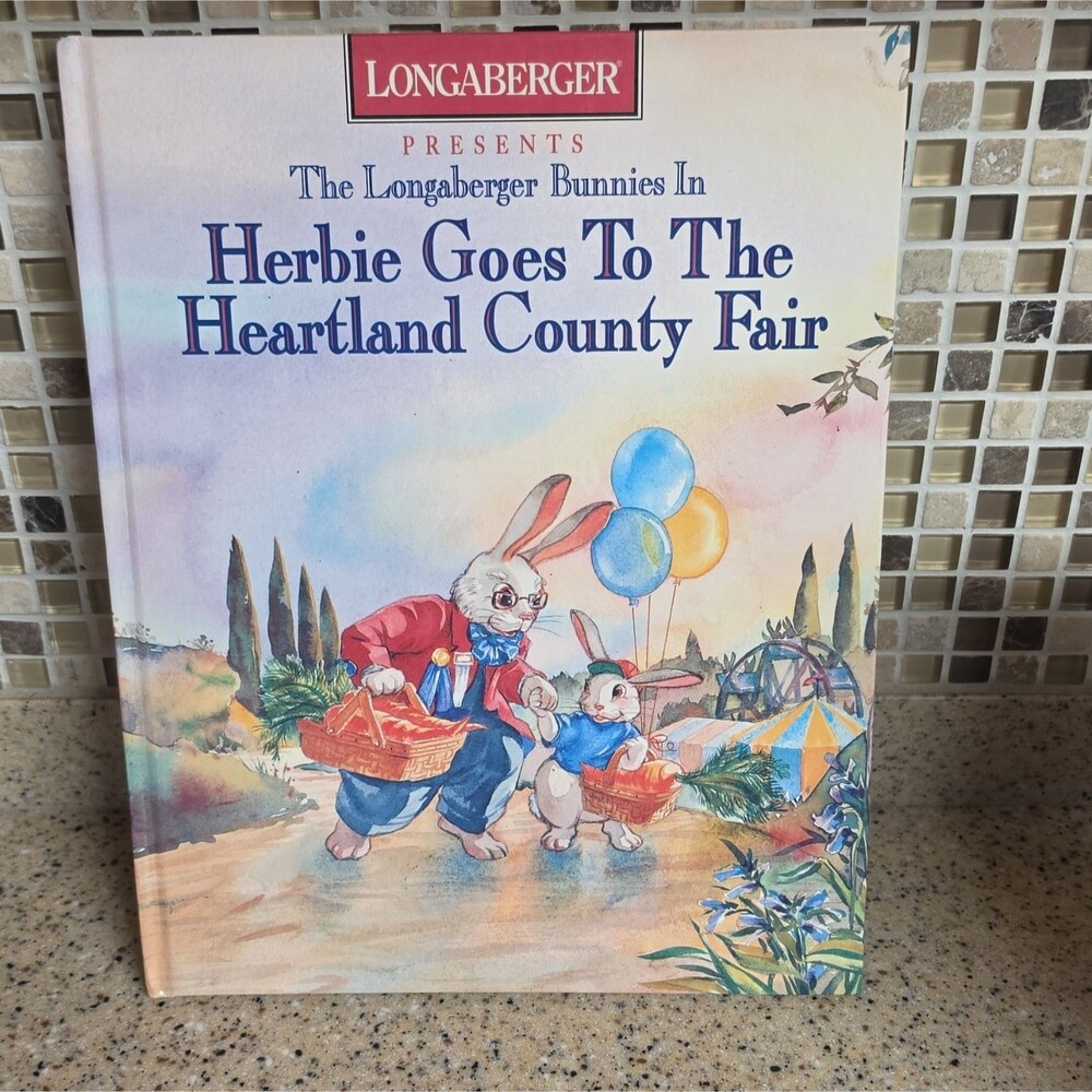 Longaberger 1995 Children's Book, "Herbie Goes To The Heartland County Fair"